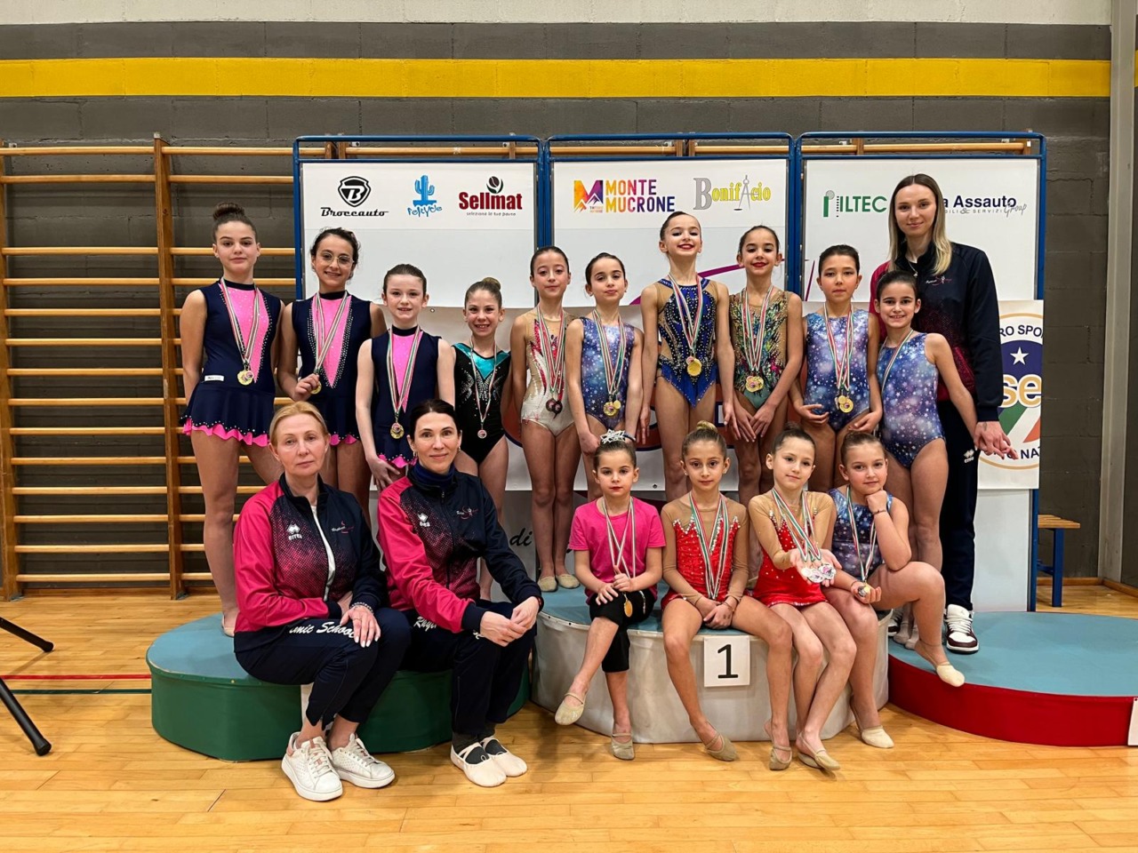 Rhythmic School, pioggia di medaglie nell’interregionale GR CSEN