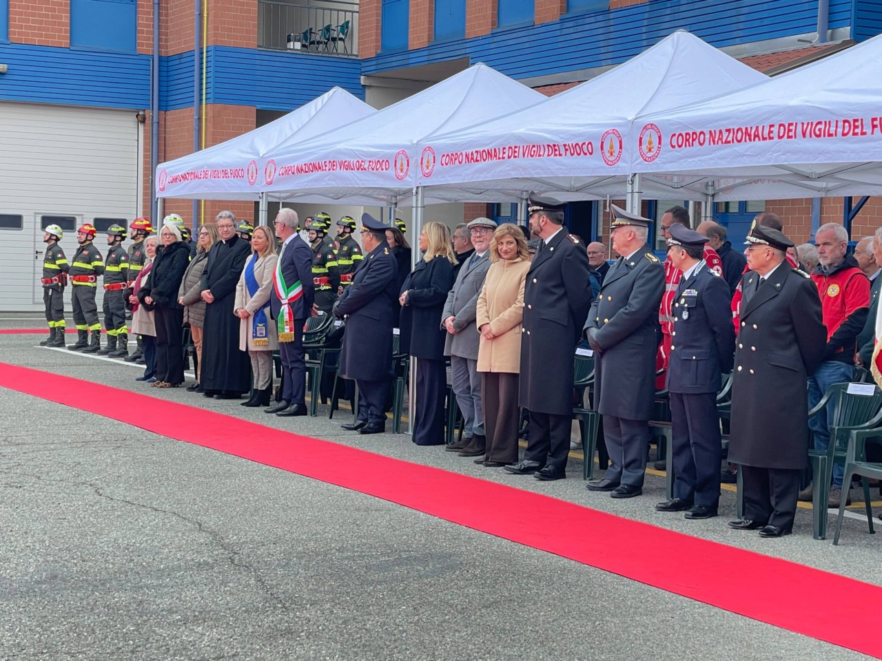 Festa al Comando provinciale dei Vigili del Fuoco di Biella: cerimonia, dimostrazioni operative e riconoscimenti