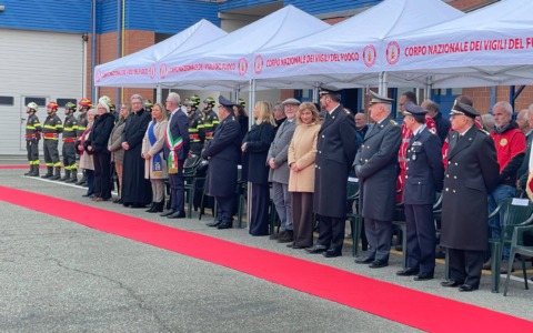 Festa al Comando provinciale dei Vigili del Fuoco di Biella: cerimonia, dimostrazioni operative e riconoscimenti