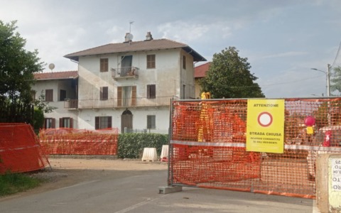 A Lessona la strada resta chiusa