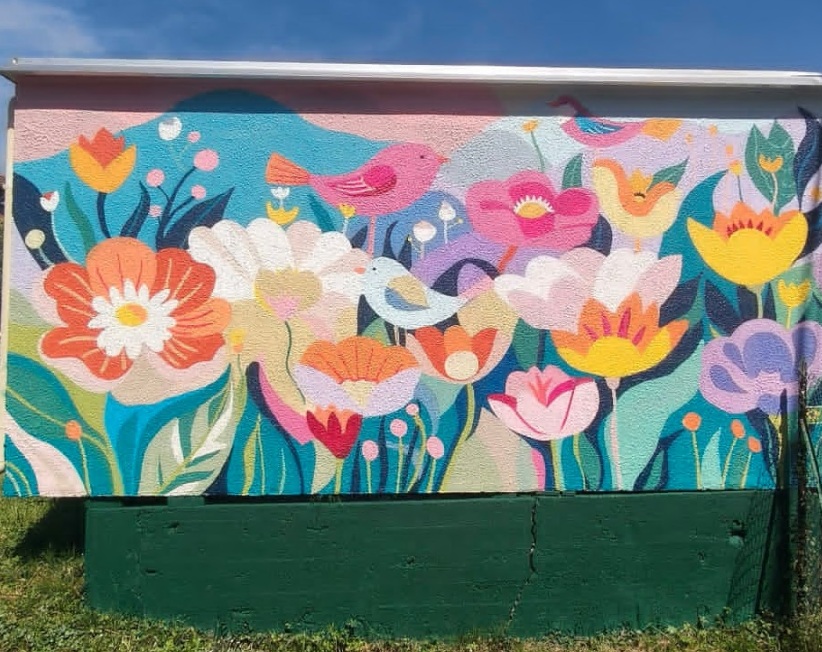 La street art che abbellisce gli angoli del paese