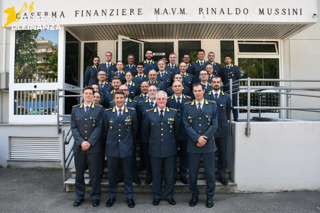Il comandante regionale della Guardia di Finanza in visita al Comando provinciale di Biella