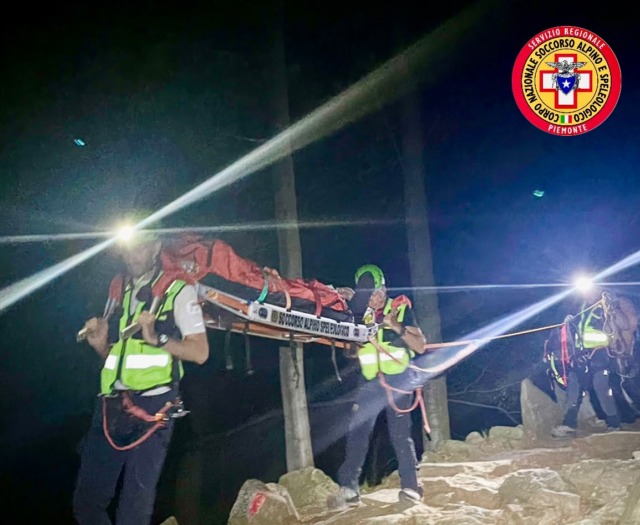 Doppio intervento notturno del Soccorso Alpino in Valle Cervo