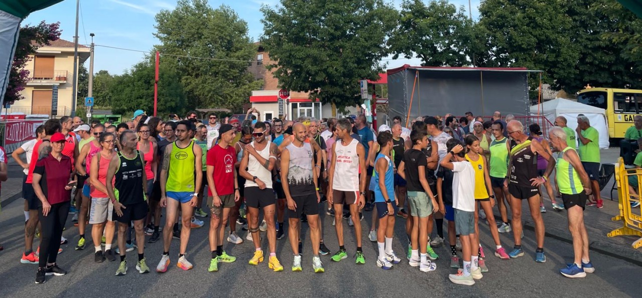 La Corsa del Carmine fa il pieno di partecipanti: sport e festa nel cuore di Mongrando