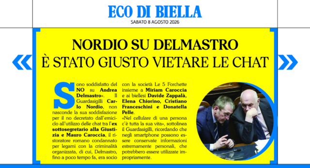 Nordio sull’uso delle chat di Delmastro: “Sono soddisfatto del NO”
