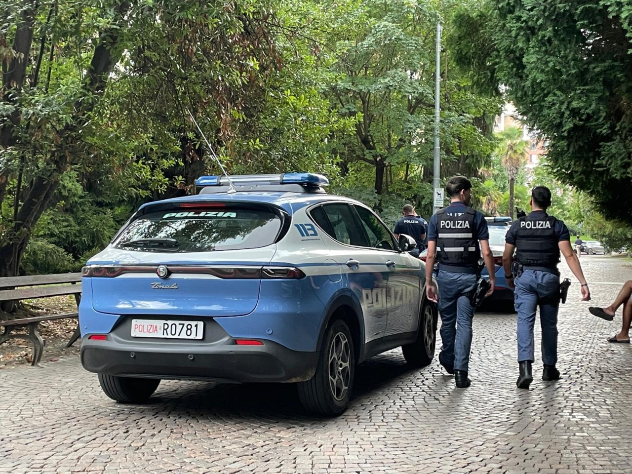 Sicurezza in centro, controlli e pattuglie ai Giardini Zumaglini