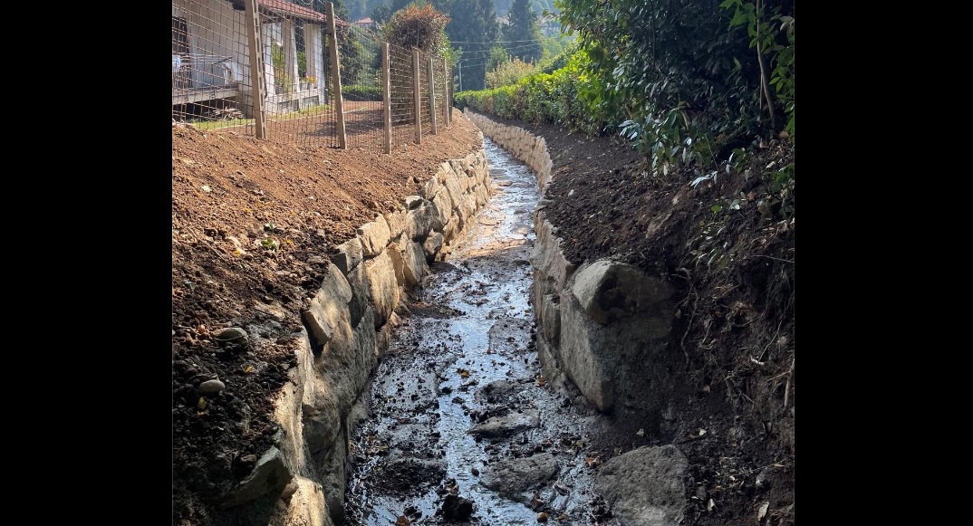 Terminati i lavori sul rio Suriano