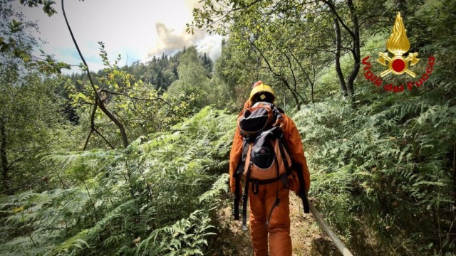 Incendio a Coggiola, vietato avvicinarsi a Punta Pissavacca: scattano i controlli