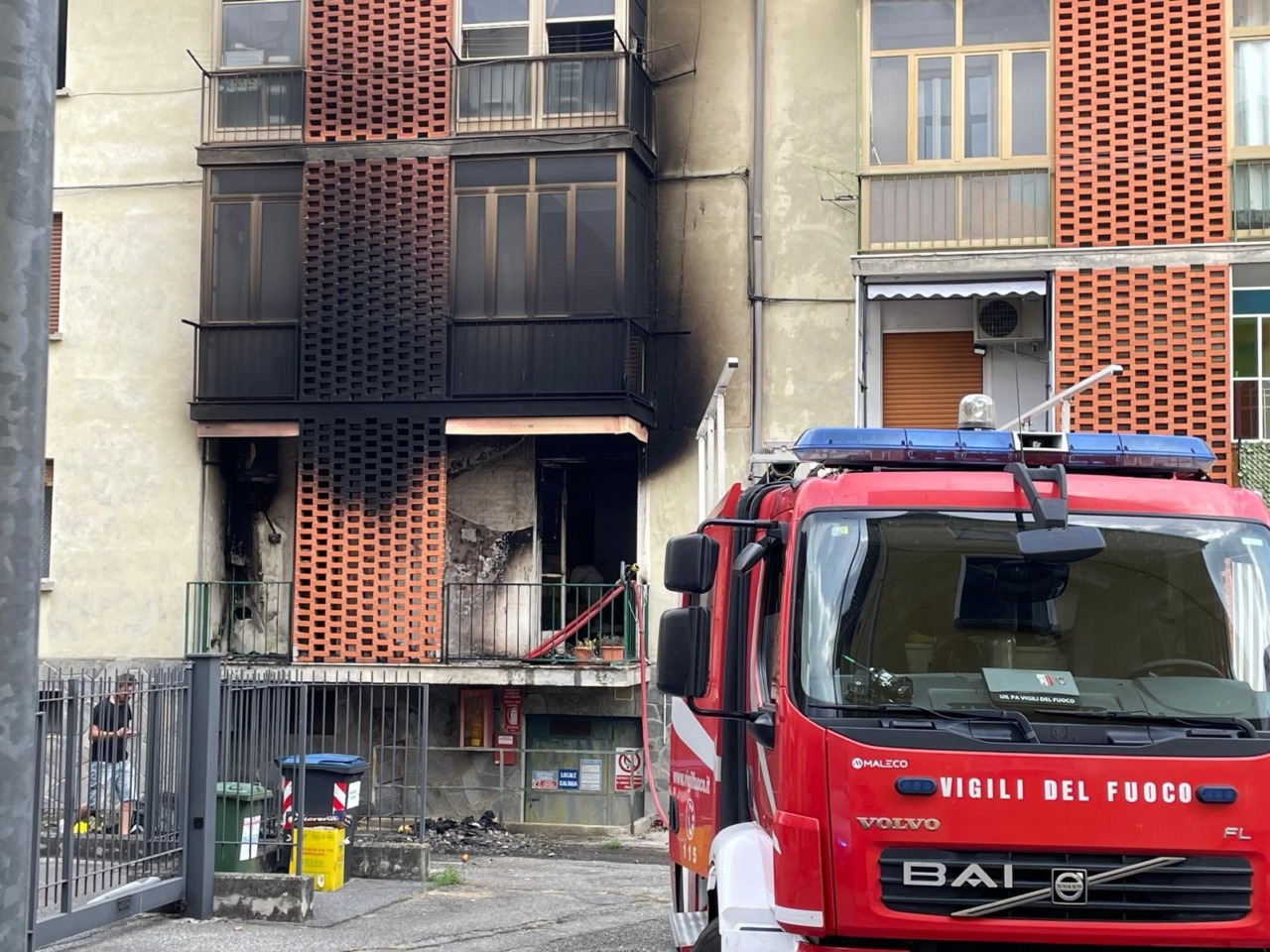 Esplode una bombola Pavignano