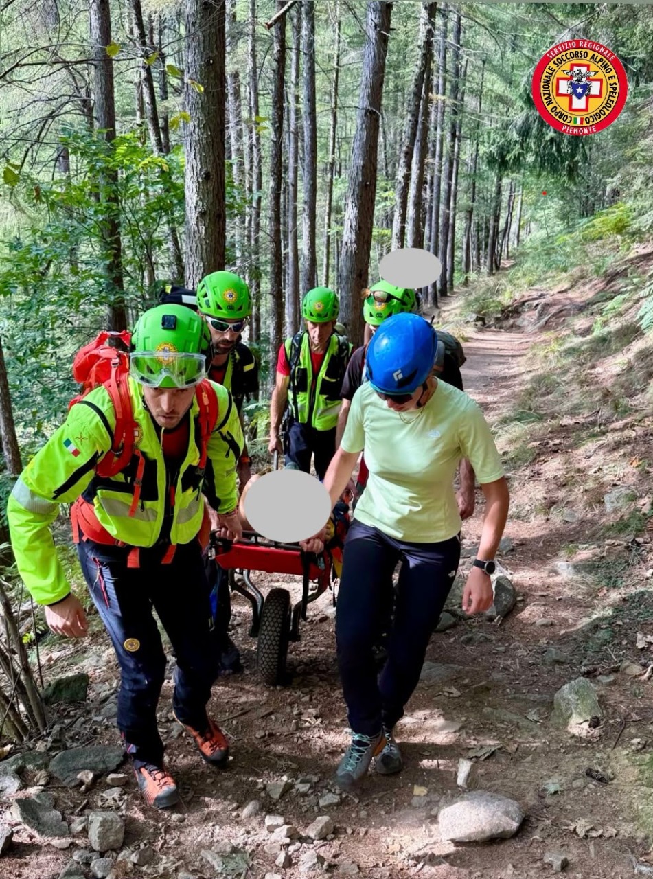 Tre soccorsi in poche ore sulle montagne biellesi