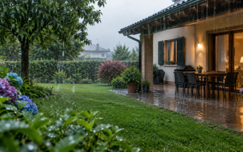 Come recuperare l’acqua piovana per la casa e per il giardino