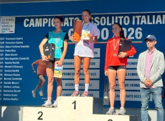 Chiara Munaretto bronzo U23 nella 10 km su strada
